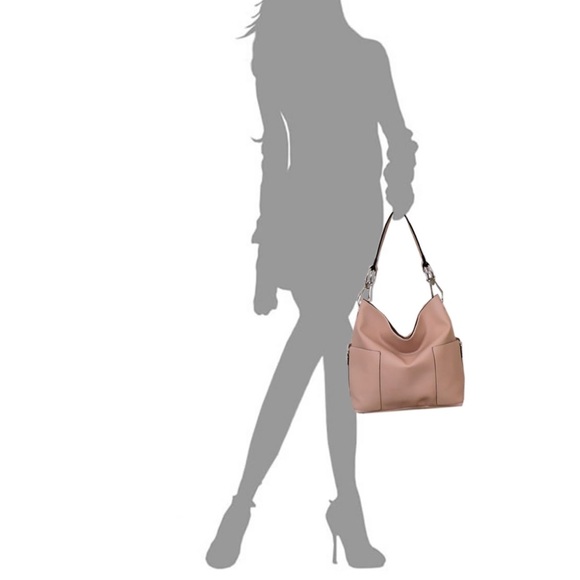 Best selling Lavender bucket bag, silver accents - Picture 4 of 4